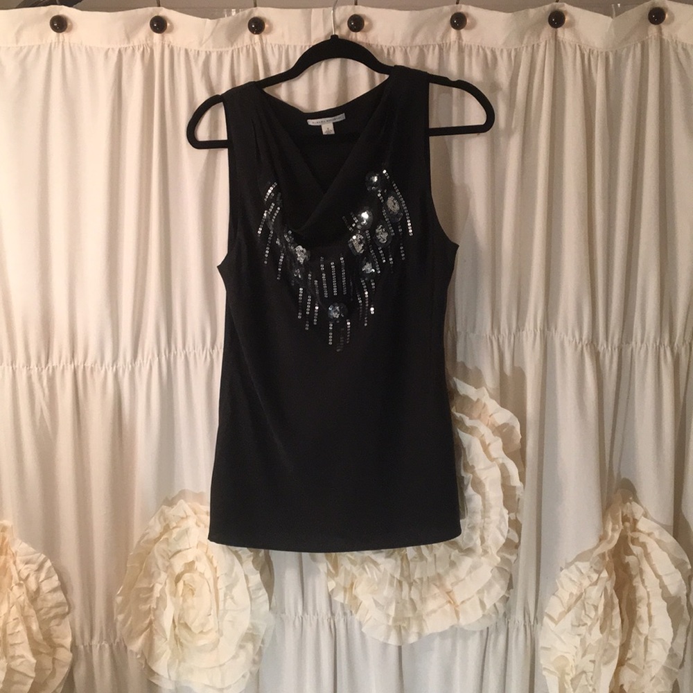 Sequin sleeveless top - Banana Republic